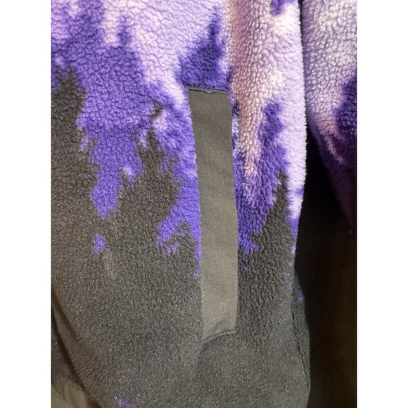 Puma Palace Palaska Fleece 1/4 Zip Jacket Purple Size SMALL - Picture 6 of 13